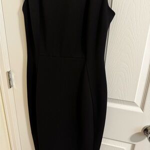 Elegant Calvin Klein Black Sleeveless Dress